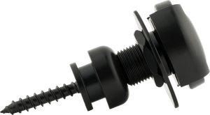 Genuine Jackson J LOGO BLACK Guitar Strat/Tele Straplocks Strap Locks Set