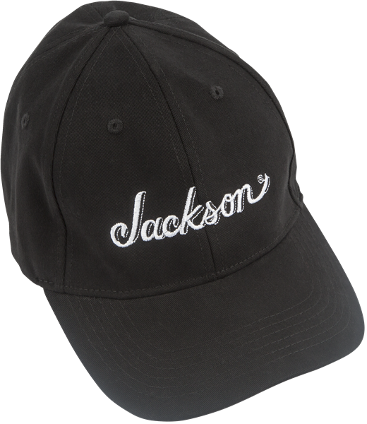 Jackson Guitars Logo Flexfit Fitted Hat, Black, L/XL LARGE EXTRA LARGE