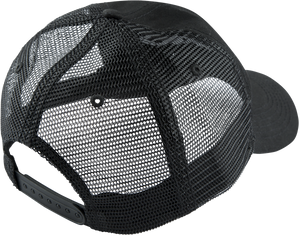 Jackson Guitars Trucker Hat, Black, Adjustable One Size fits Most Snap Back