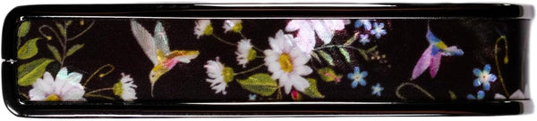 Thalia Deluxe Series Guitar Capo - Hummingbird, Black Chrome