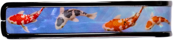 Thalia Deluxe Series Guitar Capo - Koi Pond of Pearl, Black Chrome