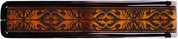 Thalia Deluxe Series Guitar Capo - Koa Nouveau, Black Chrome