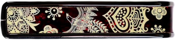 Thalia Deluxe Series Guitar Capo - Crimson Phoenix, Black Chrome