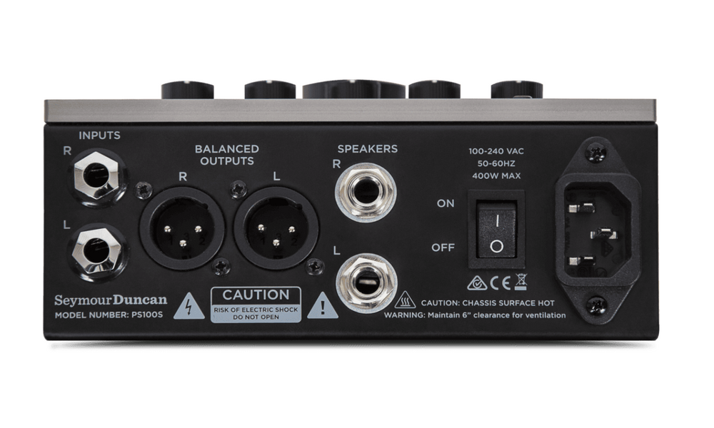 Seymour Duncan PowerStage 100 Stereo, 100-watt Pedal Board Guitar Amp Head