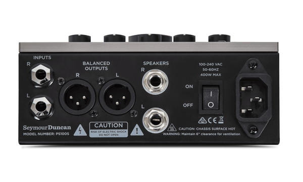 Seymour Duncan PowerStage 100 Stereo, 100-watt Pedal Board Guitar Amp Head