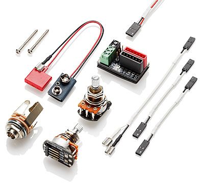 EMG P60 Humbucker P90-Style Housing Active Guitar Pickup - WHITE