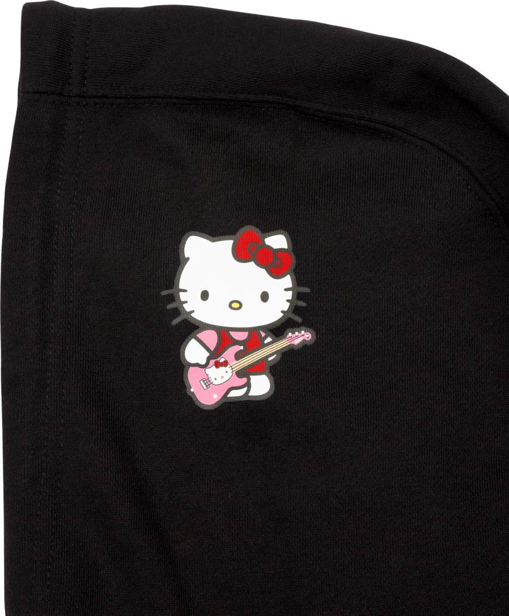Fender X Hello Kitty Official Black Hoodie Sweatshirt, SMALL (S)