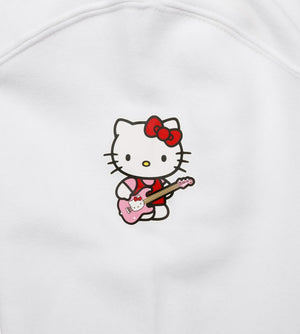 Fender X Hello Kitty Official White Hoodie Sweatshirt, LARGE (L)