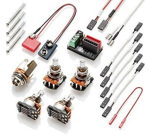 EMG DE David Ellefson Signature 5-String Soapbar Bass Guitar Pickup Set - BLACK