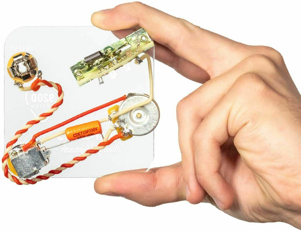 920D Custom I5WAY-SPLITS 5-Way Wiring Harness w/ Coil Split for Ibanez Guitar