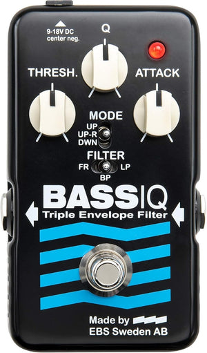 EBS BassIQ Blue Label Triple Envelope Analog Filter Effect Pedal