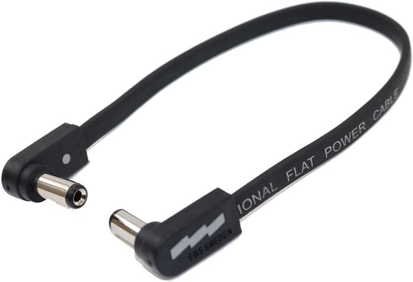EBS DC1-18 90/90 Flat Power Cable, Angle-Angle, 18 Centimeters
