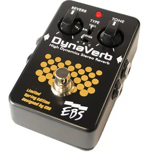 EBS DynaVerb Limited Edition Guitar/Bass Reverb Effect Pedal