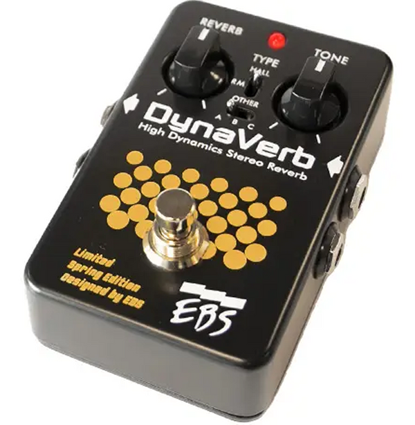 EBS DynaVerb Limited Edition Guitar/Bass Reverb Effect Pedal
