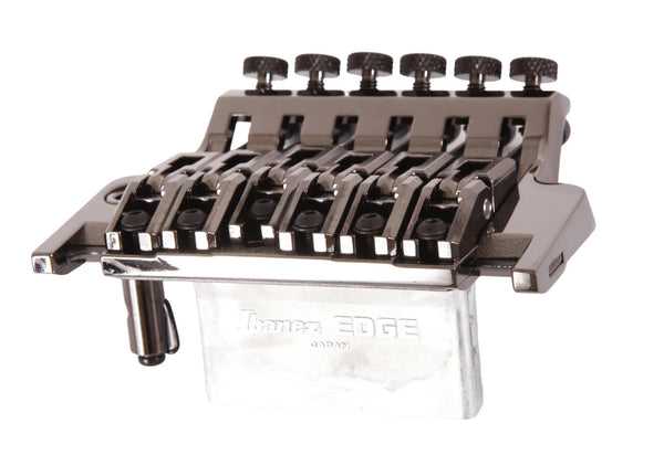 Ibanez EDGE Guitar Tremolo Bridge with 31mm Block, 2ED1R31K - COSMO BLACK