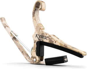 Kyser Quick-Change Capo, G4V Desert Sand for 6-String Acoustic Guitar, KG6G4V2A