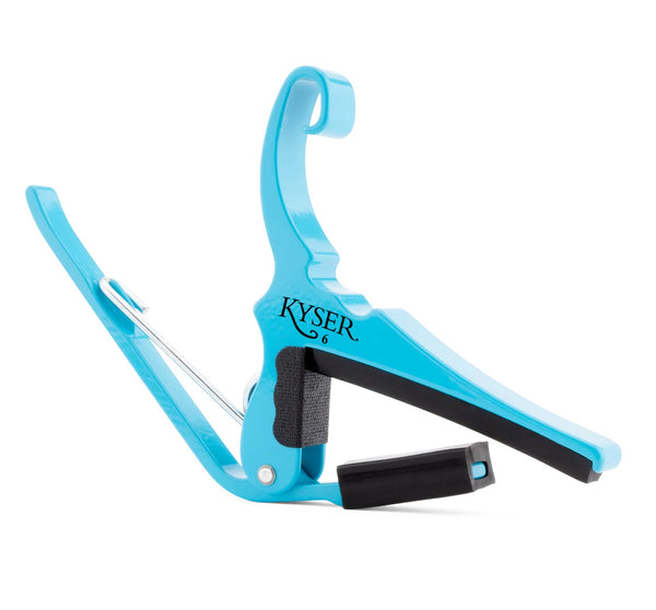 Kyser Quick-Change Capo, Mr. Blue Sky, for 6-String Acoustic Guitar, KG6MBSA