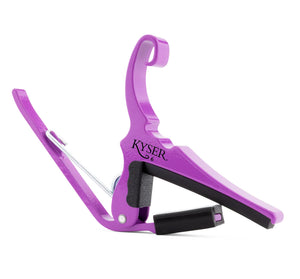 Kyser Quick-Change Capo, Purple Rain, for 6-String Acoustic Guitar, USA, KG6PRNA