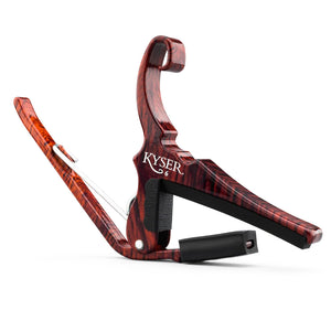 Kyser Quick-Change Capo, Rosewood, for 6-String Acoustic Guitar, USA, KG6RWA