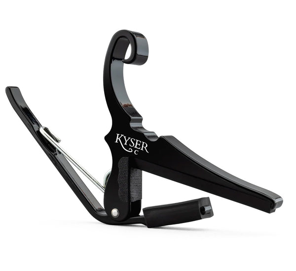 Kyser Quick-Change Capo, Black, for 6-String Classical Guitar, USA, KGCBA