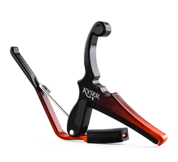 Kyser Quick-Change Capo, Sunburst, for 6-String Electric Guitar, USA, KGESNBA