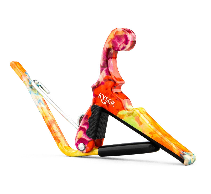 Kyser Quick-Change Capo, Hawaiian Lea, for Ukuele/Uke, Made in USA, KULEA