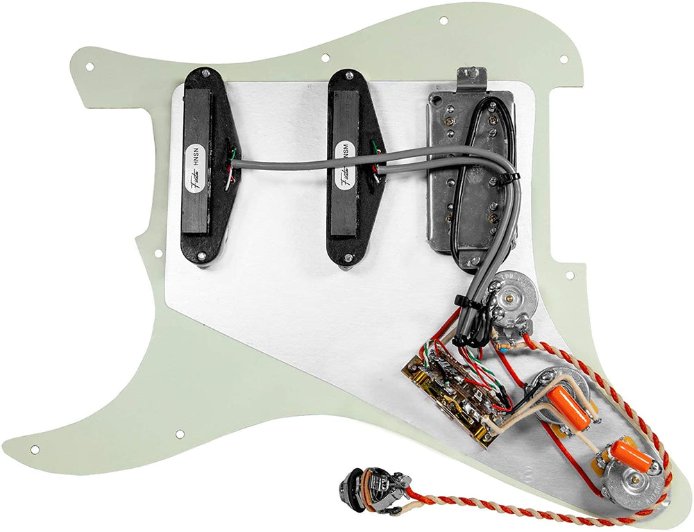 920D Custom Fiesta Pickups Loaded MINT GREEN Pickguard for HSS Fender Strat