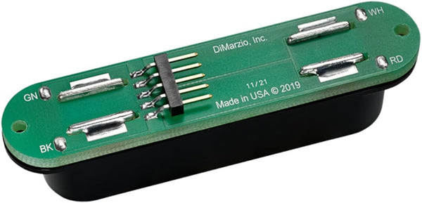 DiMarzio DP181BK Fast Track 1 Strat Single-Coil Size Humbucker Pickup Black