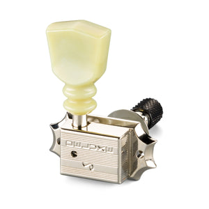 Schaller Original G-Series Keystone DR TOP-LOCKING Vintage Tuners 3x3 - NICKEL