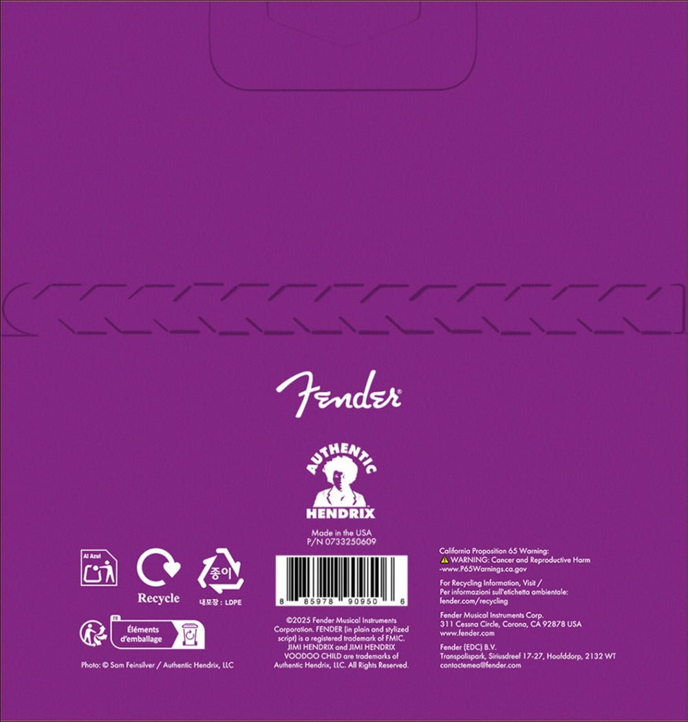 Fender Jimi Hendrix Voodoo Child BULLET-END NPS Electric Guitar Strings, 10-38