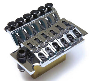 Graph Tech LB63 Floyd Rose Style Locking Bridge/Tremolo - CHROME, PS-0080-C0