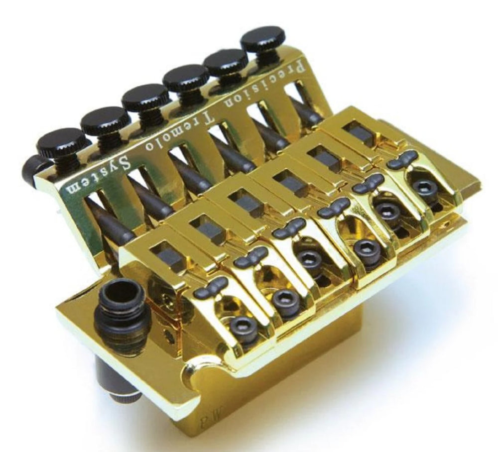 Graph Tech LB63 Floyd Rose Style Locking Bridge/Tremolo - GOLD, PS-0080-G0
