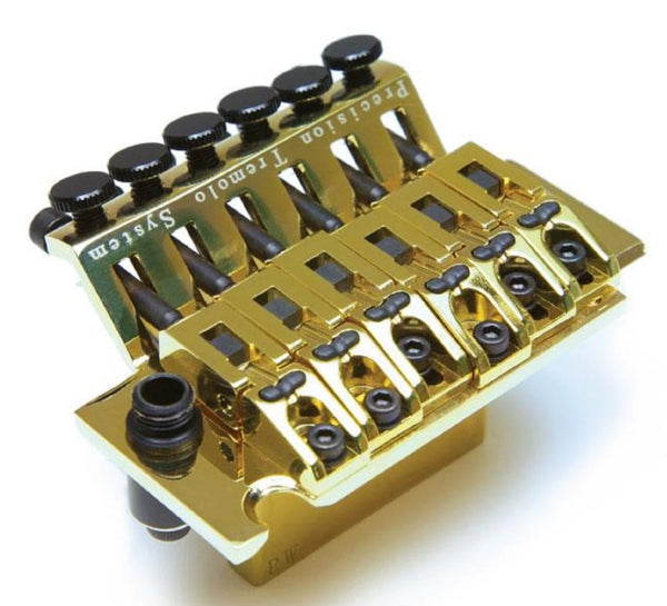 Graph Tech LB63 Floyd Rose Style Locking Bridge/Tremolo - GOLD, PS-0080-G0