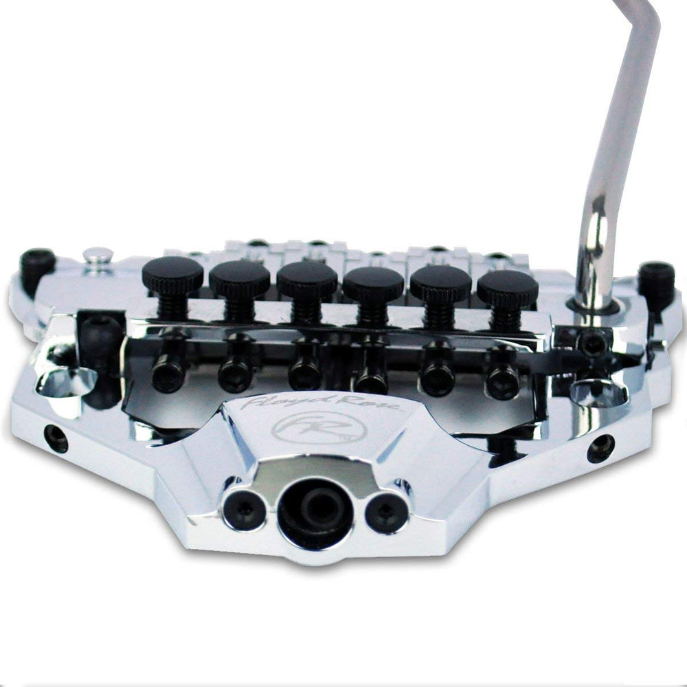 Floyd Rose FRTX01000 FRX Surface-Mount Tremolo Bridge System Kit with Nut - CHROME