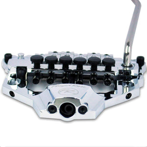 Floyd Rose FRTX01000 FRX Surface-Mount Tremolo Bridge System Kit with Nut - CHROME