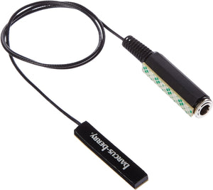 Barcus-Berry 1457XL Outsider Piezo Acoustic Guitar Pickup w/ 2' Cable & Jack