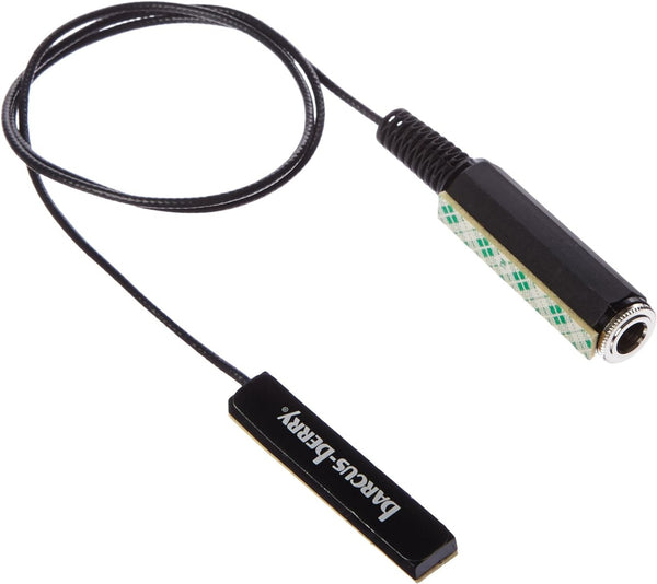 Barcus-Berry 1457XL Outsider Piezo Acoustic Guitar Pickup w/ 2' Cable & Jack