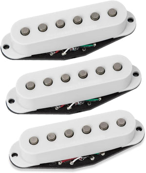 Seymour Duncan Hot Chicken Strat/Stratocaster Complete Pickup Set, WHITE