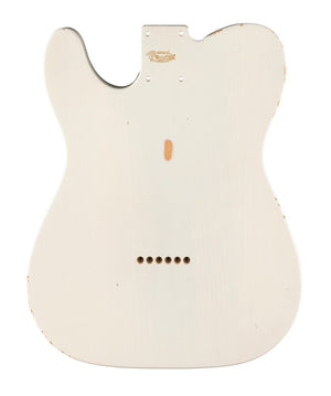 Genuine Fender ROAD WORN 50s Vintage Tele/Telecaster Body, WHITE BLONDE