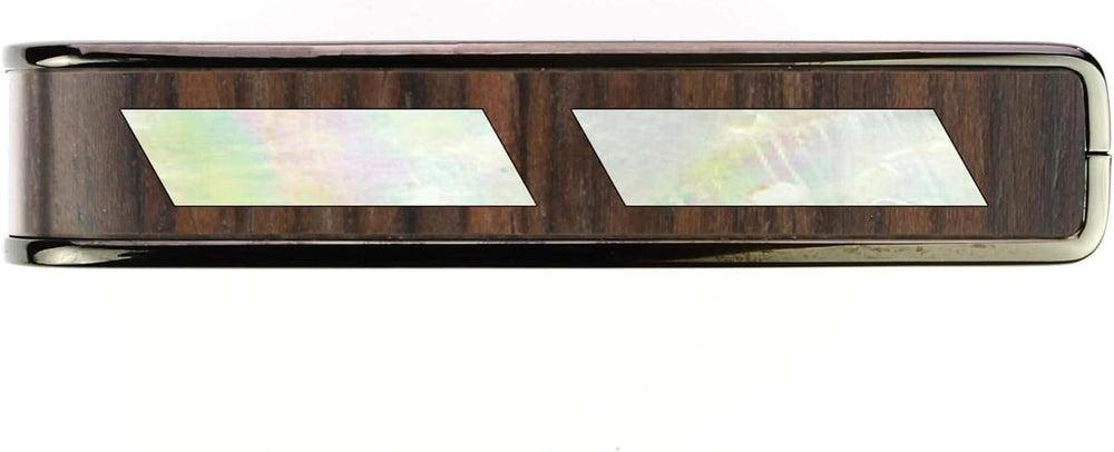 Thalia X Gibson Guitars Mother of Pearl Split Parallelogram Capo, Black Chrome