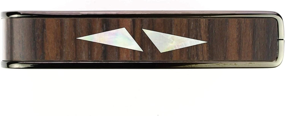 Thalia X Gibson Guitars Mother of Pearl Split Diamond Capo, Black Chrome