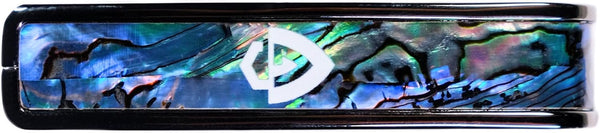 Thalia X Guild Guitars Blue Abalone and G-Shield Capo, Black Chrome