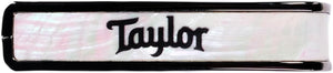 Thalia X Taylor Guitars White Pearl Logo Capo, Black Chrome