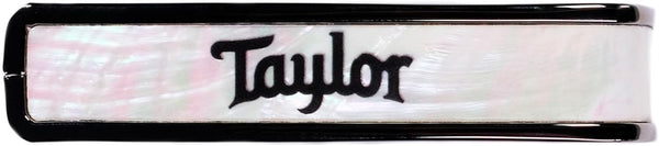 Thalia X Taylor Guitars White Pearl Logo Capo, Black Chrome