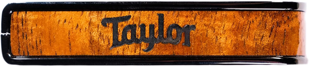 Thalia X Taylor Guitars Logo on AAA Koa Capo, Black Chrome