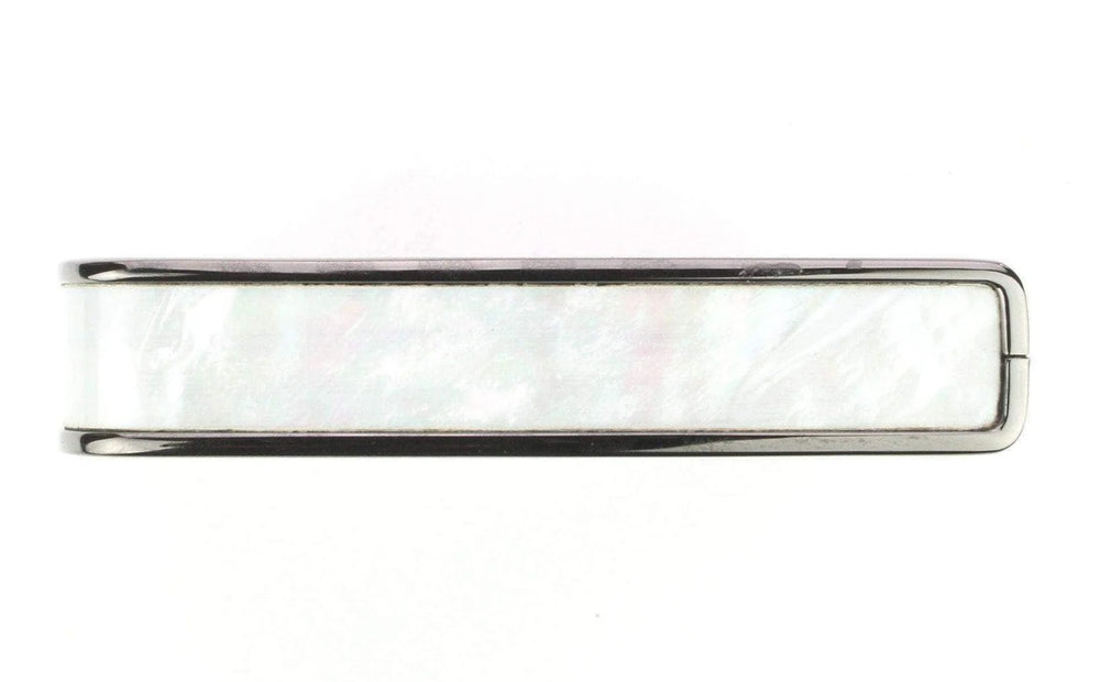 Thalia Shell Collection Guitar Capo - White Mother of Pearl Inlay, Black Chrome