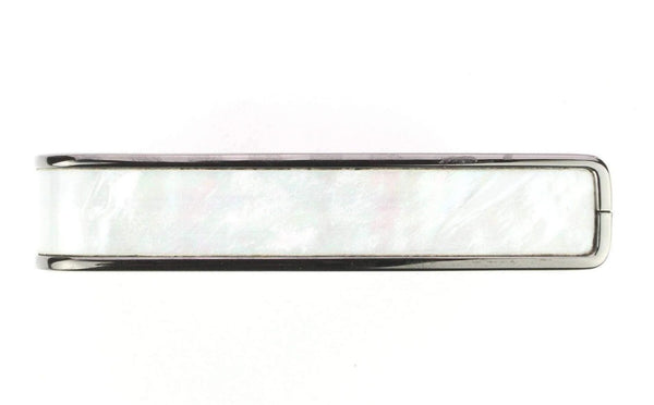 Thalia Shell Collection Guitar Capo - White Mother of Pearl Inlay, Black Chrome