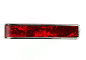 Thalia Shell Collection Guitar Capo - Red Angel Wing, Black Chrome