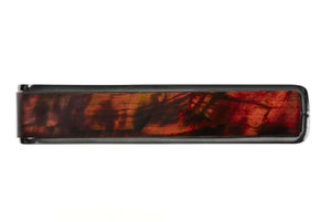 Thalia Shell Collection Guitar Capo - Tennessee Whisky Wing Inlay, Black Chrome