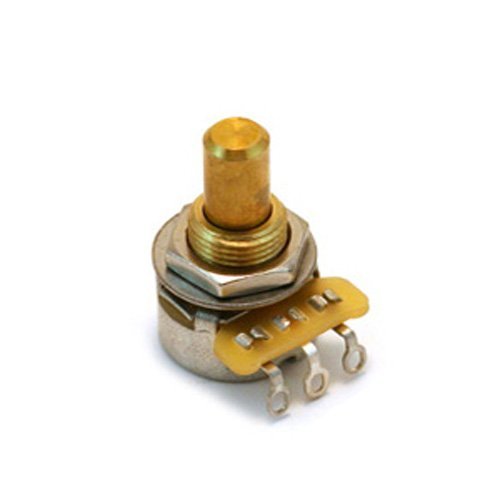 Genuine Fender 100K B Taper Mid Boost Potentiometer, Solid Shaft Control Pot
